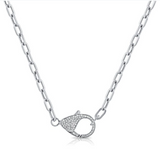 ROSE GOLD DIAMOND CHAIN NECKLACE