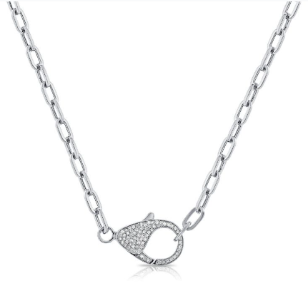 ROSE GOLD DIAMOND CHAIN NECKLACE
