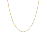 14K Yellow Gold Pearl Chain Necklace-Necklaces-Maurice's Jewelers-