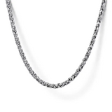 22 Inch 14K Yellow Gold Solid Men's Wheat Chain Necklace
