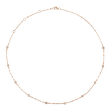 YELLOW GOLD DIAMONDS BY THE YARD SPARKLE CHAIN NECKLACE