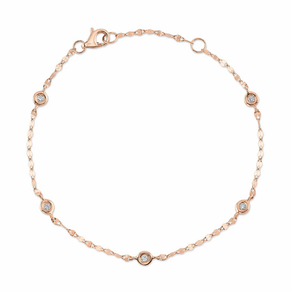 WHITE GOLD DIAMONDS BY THE YARD SPARKLE CHAIN BRACELET