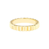 14K Yellow Gold Fluted Band-Rings-Maurice's Jewelers-
