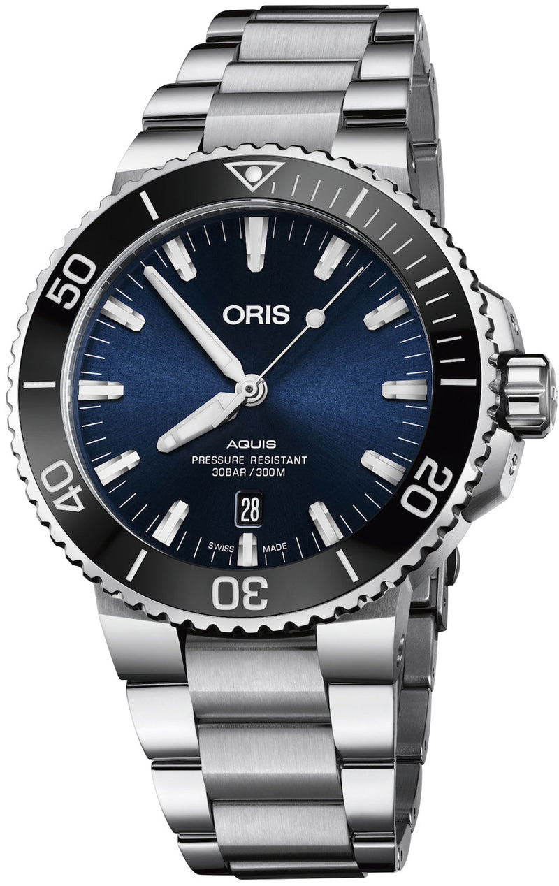 Oris Aquis Date 43.5mm Mens Watch-Watches-ORIS-
