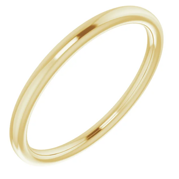 14k Yellow Gold Band 1.5mm