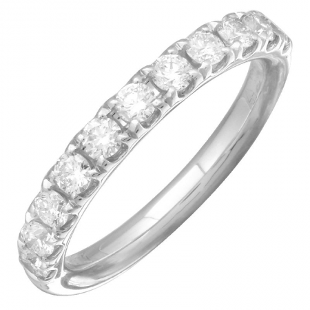 14K White Gold Diamond Ring-Rings-Maurice's Jewelers-