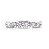 14K White Gold Diamond Eternity Band-Diamond Wedding Band-Maurice's Jewelers-