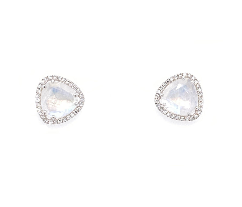 210-360 - 14k Yellow Gold Rainbow Stud Earrings – H.L. Gross