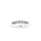14K White Gold Diamond Channel Set Band-Rings-KGK JEWELRY-
