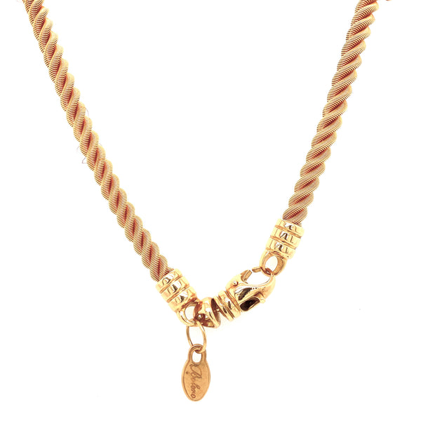 18K Yellow Gold Thick Rope Chain