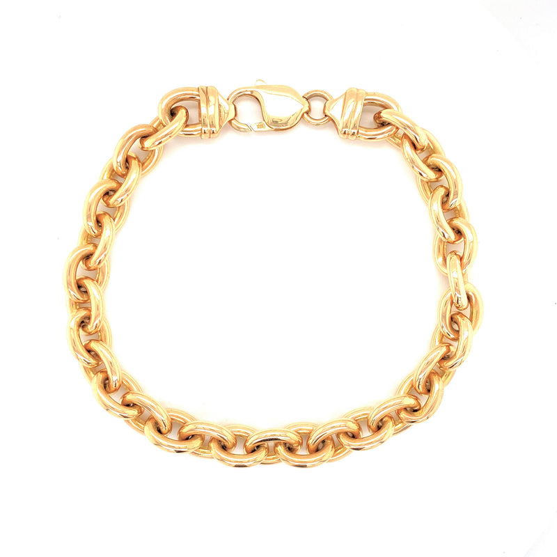 14K Yellow Gold Link Bracelet