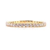 14K Yellow Gold 0.53ct Diamond Eternity Band-Rings-first image design corp-