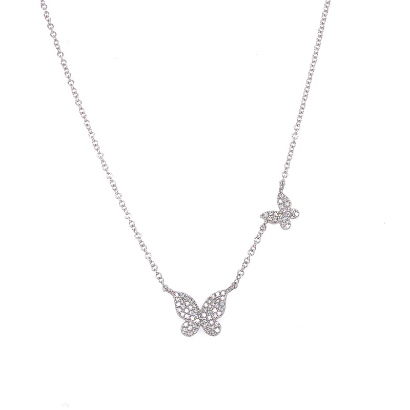 Diamond Butterfly Necklace | The Diamond Reserve Shop