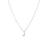 14K Gold Mini Initial Necklace-Necklaces-Maurice's Jewelers-J-