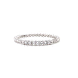 14K Yellow Gold Diamond Top Beaded Ring-Rings-Maurice's Jewelers-WHITE GOLD-