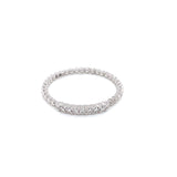 14K Yellow Gold Diamond Top Beaded Ring-Rings-Maurice's Jewelers-