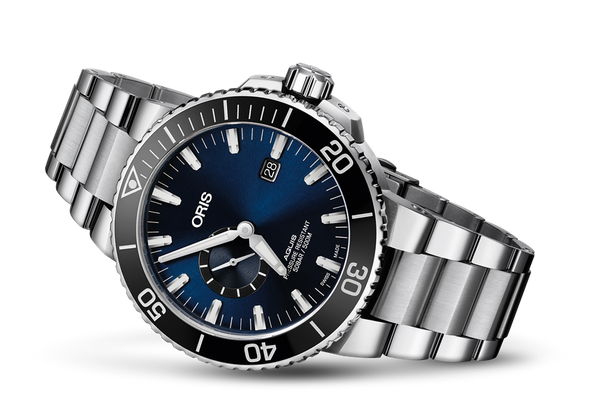 Oris Aquis Small Second, Date 45.5 Mens Watch-Watches-ORIS-