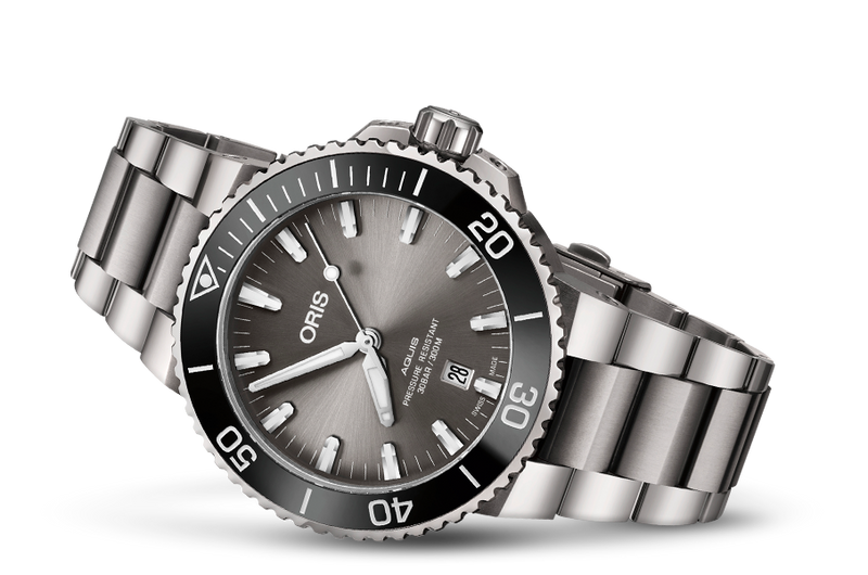 Oris Aquis Date 43.5mm Mens Watch-Watches-ORIS-