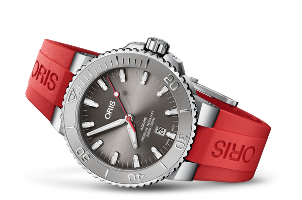 Oris aquis date relief red hot sale