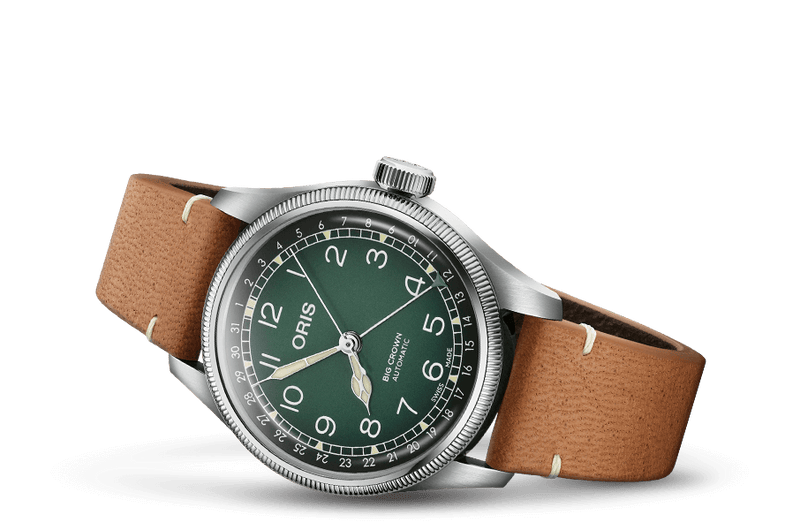 Oris watches big top crown pointer date