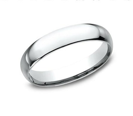 14K Comfort Fit Polished 4mm Band