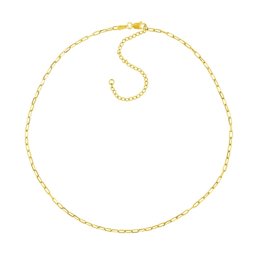 14K Yellow Gold Forzantina Adjustable Choker-Necklaces-Maurice's Jewelers-