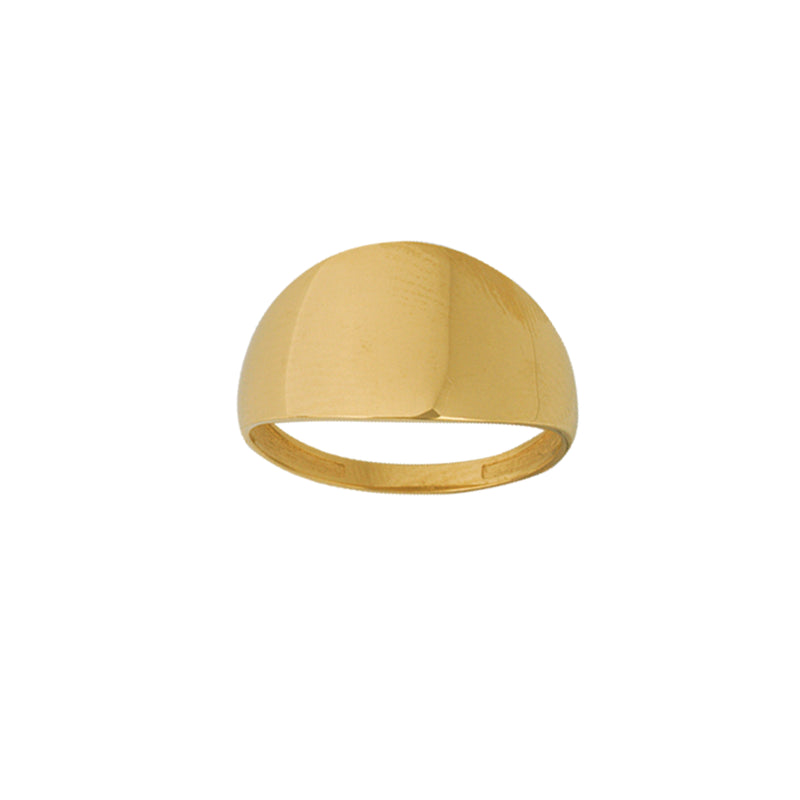 14K Yellow Gold Wide Band Graduated Ring-Rings-Maurice's Jewelers-
