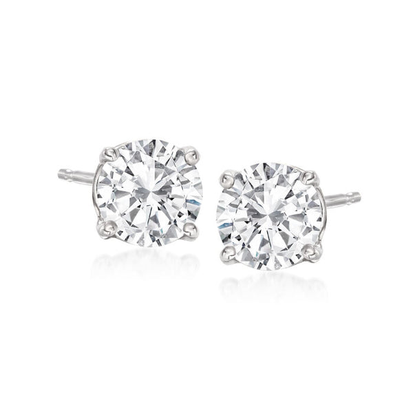 3/4 Carat Diamond Stud Earrings