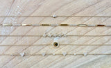 14K Yellow Gold Diamond Disc Engravable Bracelet-Bracelets-majolie-