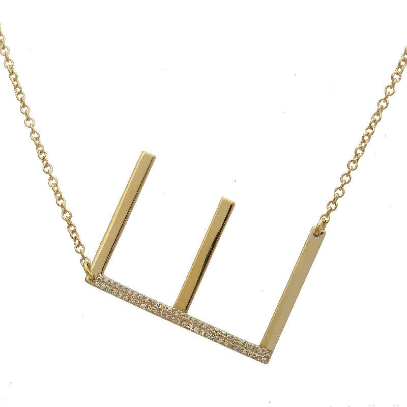 Big best sale e necklace