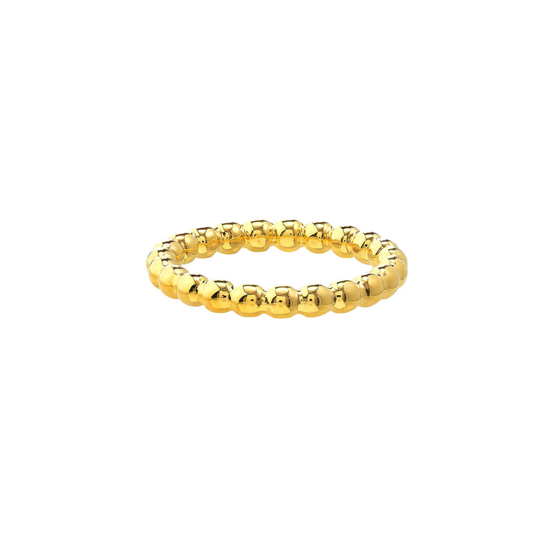 14K Yellow Gold Beaded Band-Rings-Maurice's Jewelers-