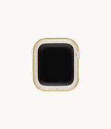 Michele Series 7 and 8, 41MM Diamond Case For Apple Watch in 18K Gold-Plated