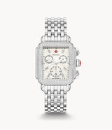 Deco Stainless Diamond Watch-Watches-michele-