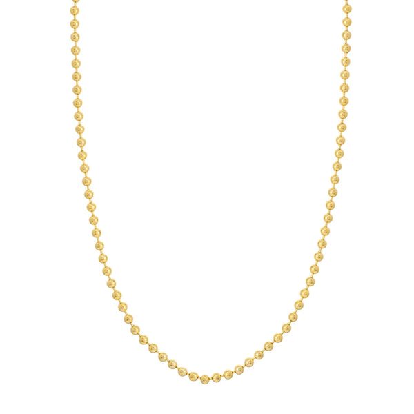 14K Yellow Gold Beaded Necklace-Necklaces-Maurice's Jewelers-