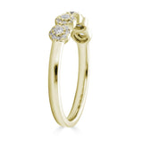 14K .25Ct Diamond Halo Ring-Rings-Maurice's Jewelers-
