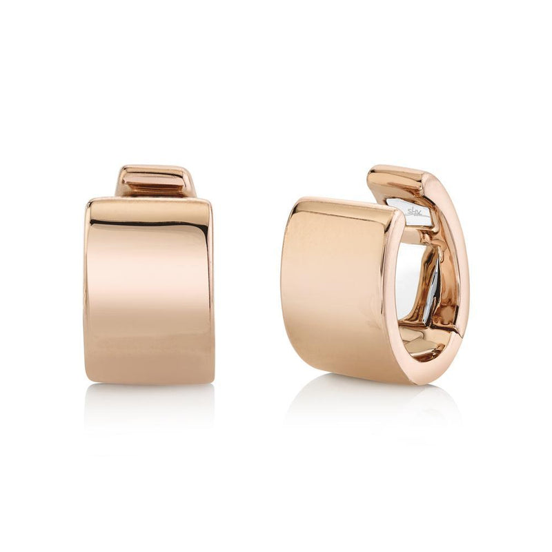 14K Gold Ear Cuff Earring- Single-Earrings-Maurice's Jewelers-Rose Gold-