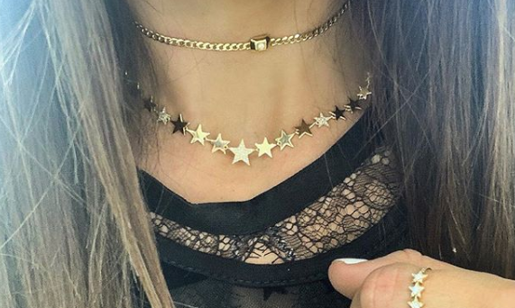 14K Yellow Gold Diamond Pave Star Necklace-Necklaces-Maurice's Jewelers-