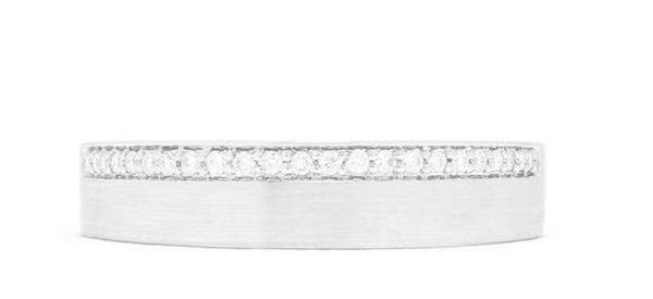 18K White Gold Diamond Accented Ring-EFFY/BH MULTI-
