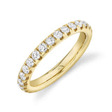 14K Yellow Diamond 1.18ct Eternity Band-Rings-Maurice's Jewelers-