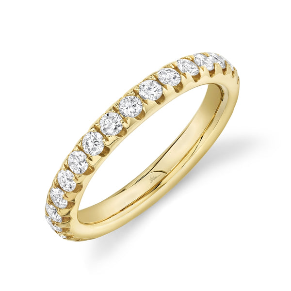 14K Yellow Diamond 1.18ct Eternity Band