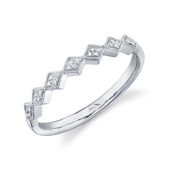 14K Yellow Gold Diamond Lady's Ring-Rings-Maurice's Jewelers-WHITE GOLD-