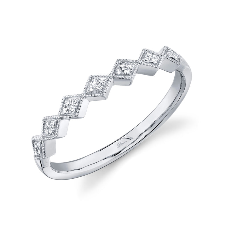 14K Rose Gold Diamond Lady's Ring-Rings-Maurice's Jewelers-WHITE GOLD-