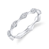 14K Yellow Gold Diamond Free Form Band-Rings-Maurice's Jewelers-WHITE GOLD-