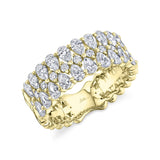 14K Rose Gold Diamond Pear Ring-Rings-Maurice's Jewelers-YELLOW GOLD-
