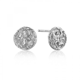 Coin Stud Earrings