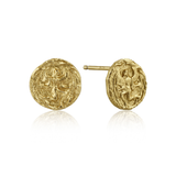 Coin Stud Earrings