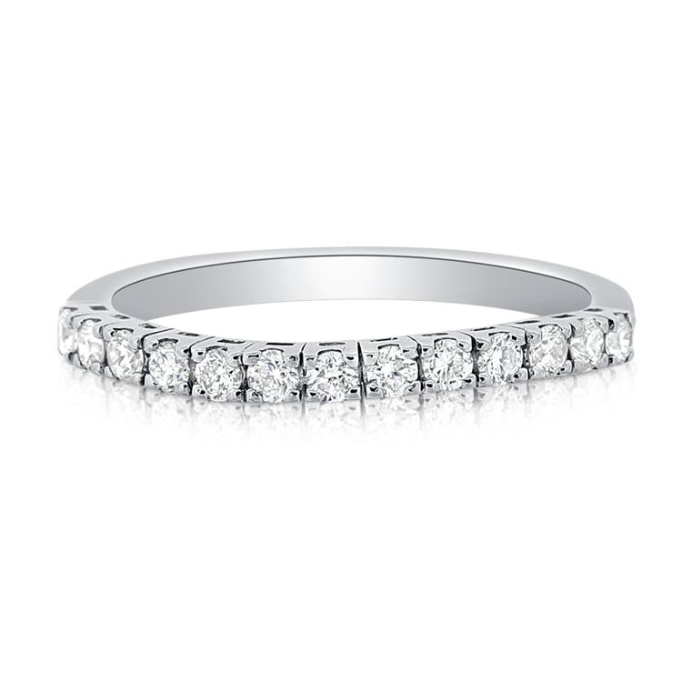 14K White Gold Diamond Custom Mold Ring