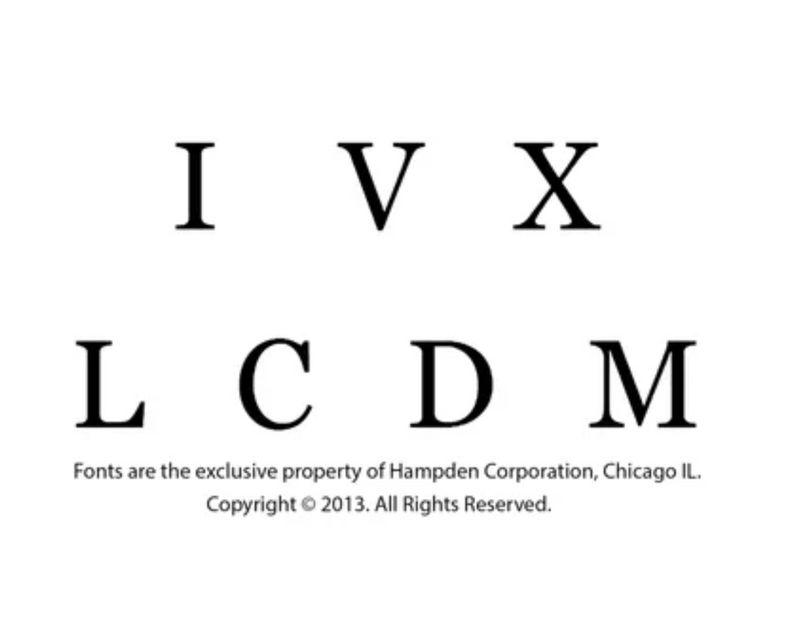 Roman Numeral Date Collar Stay-Collar Stay-Maurice's Jewelers-