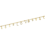 Diamond LOVE Charm Bracelet-Bracelets-majolie-