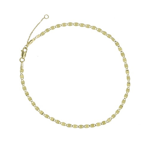 14K Yellow Gold Valentino Anklet-Anklet-Maurice's Jewelers-